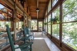Screened in porch 